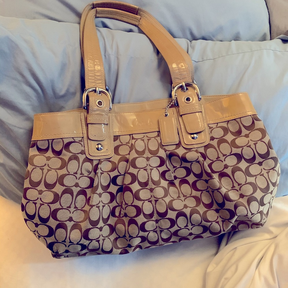 Coach purse large